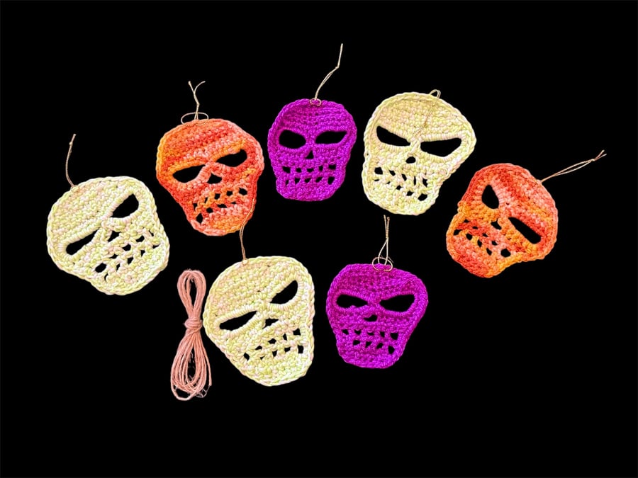 Halloween Bunting, Skull Bunting, Halloween Skulls, Halloween Decorations, Skull
