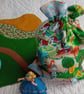 Drawstring Bag - Princess knight castle dragon themes - toy, storage or gift bag - Image 3