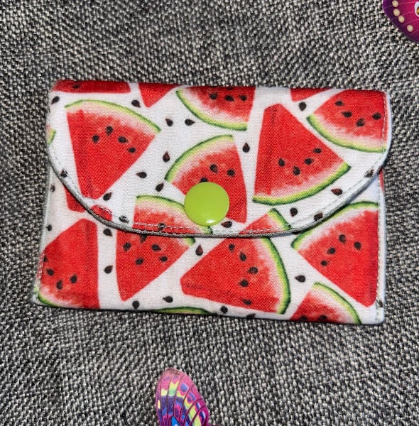 Gift Card Wallet, Purse Water Melon Style
