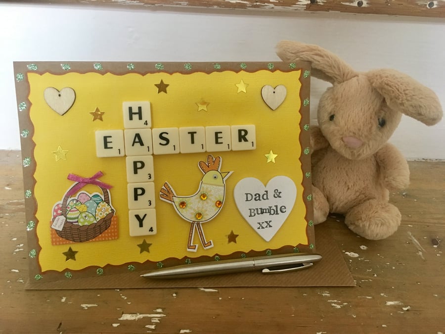 Bespoke Letterart handmade Easter cards