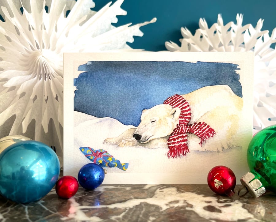Pack of eight 'It's Nearly Christmas' Christmas cards