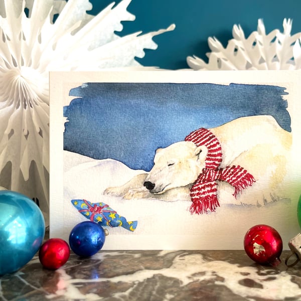 Pack of eight 'It's Nearly Christmas' Christmas cards