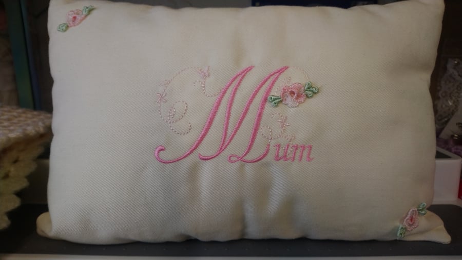 Mum cushion 