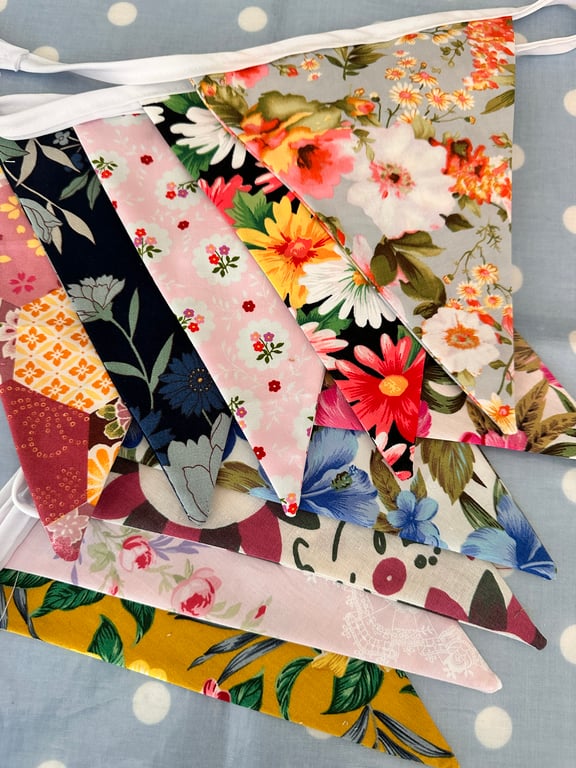 Spring, Summer Bunting, 