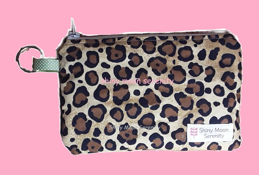 Leopard Print Pouch