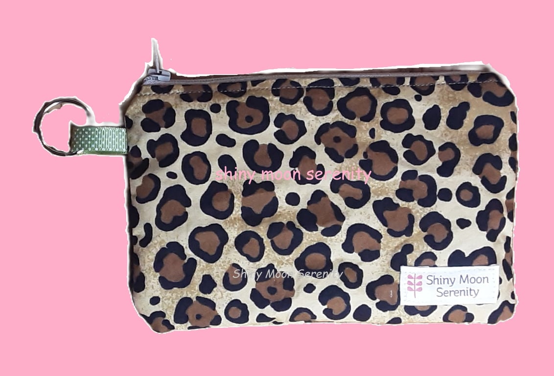 Leopard Print Pouch