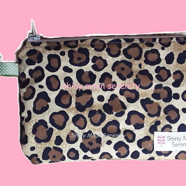 Leopard Print Pouch