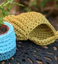 Large crochet shell, home decor, hanging decoration, plant holder - Image 3
