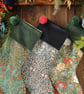 Christmas Stocking Vintage Linden Pom Pom Green - Image 5