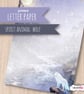 Letter Writing Paper - Spirit Animal Guides: Wolf - Image 1