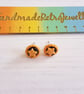 NEW VERSION Christmas Mince Pie stud earrings - Image 5