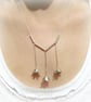 Sterling Silver Flower Necklace - Image 2