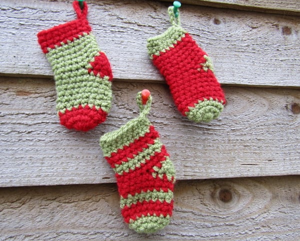 Crochet Christmas stockings