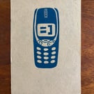 Blue Nokia 3310