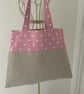 Seconds Sunday, Fabric Tote Bag, Handbag, Day Bag, Book Bag, Linen - Image 2