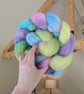 Hand Dyed Bluefaced Leicester Top 96g Spinning Fibre - Daydream - Image 3