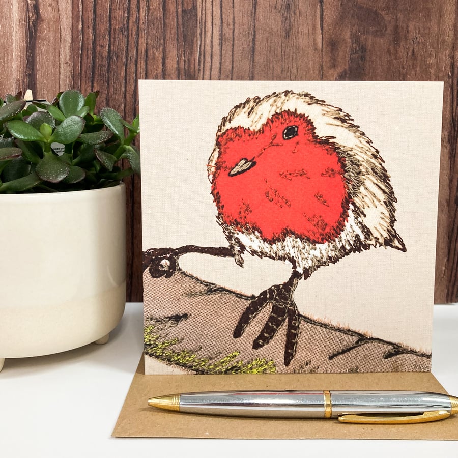 Robin Greetings Card