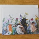 Greeting Card 5" x 7". Summer Meadow