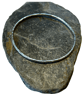 Silver Hammered Stacking Bangle - Image 4