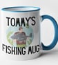 Personalised NAME Fishing Mug Customise Add Text To Mug Personalised Gift  - Image 3