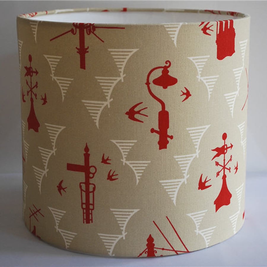 Kensal Rising Drum Lampshade
