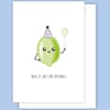 Funny Birthday Card, Happy Lime