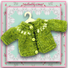 Spring Green Yoked Cardigan 