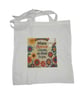 Colourful Flower Inspirational Tote Bag - Image 1