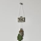 'Mighty Oaks from Little Acorns Grow' - Hanging Decoration