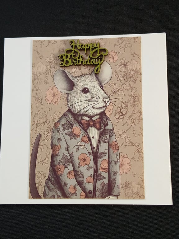 Quirky birthday card 