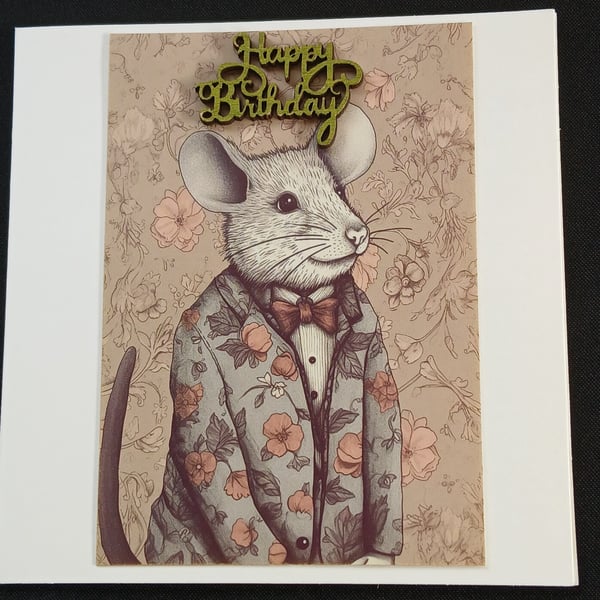 Quirky birthday card 