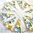 Spring Summer Themed Bunting. Decoupaged in Emma Bridgewater Design