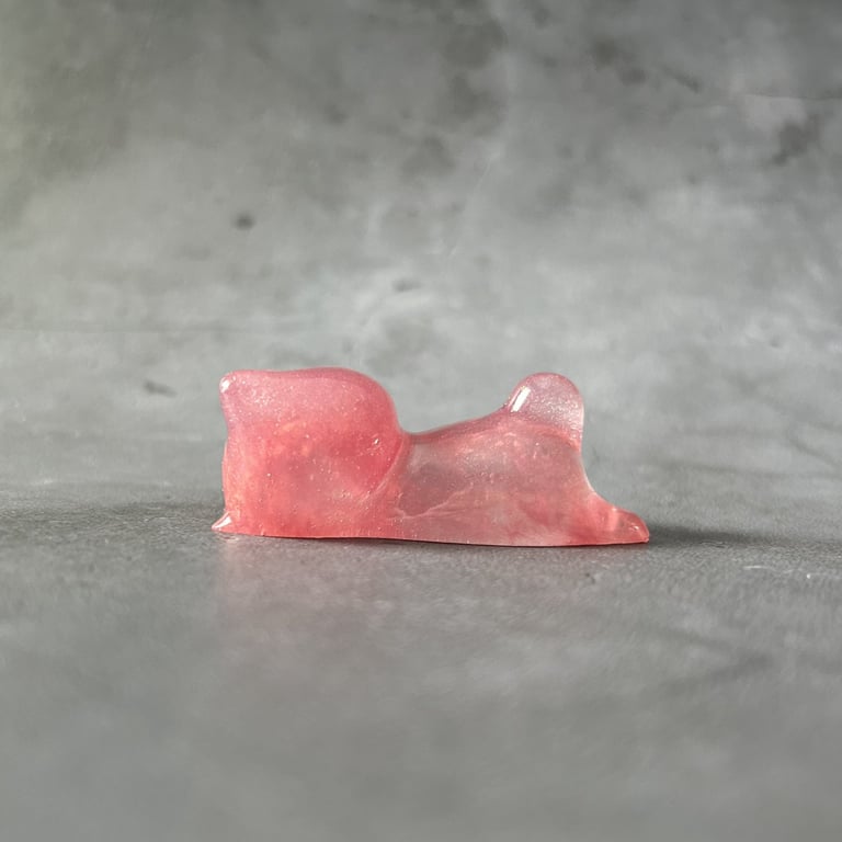 Resin Cat Holder for Brushes Pens Chopsticks or Custom Kitty A
