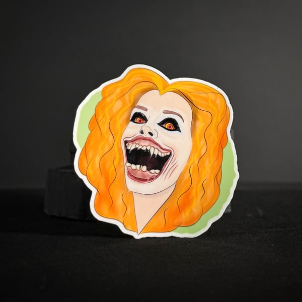 Fright Night 'Amy' Illustrated Vinyl Sticker