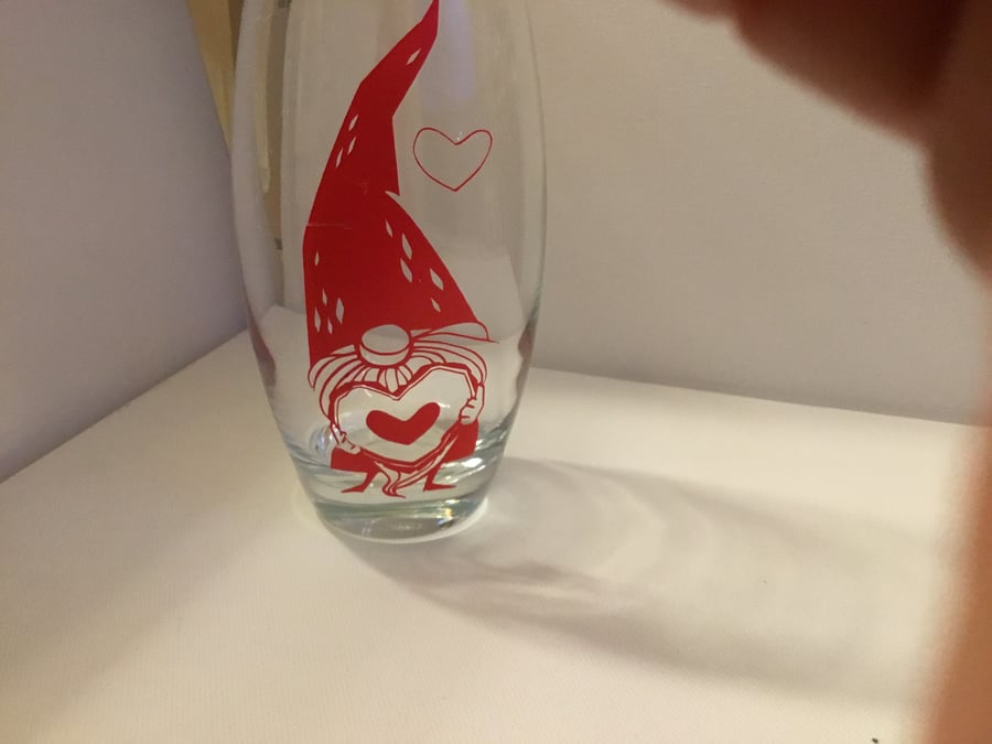 Seconds sunday. Red gonk hi ball glass