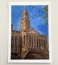 Art Print Bolton Town Hall - Lancashire - Fine Art - A5 Size (A4 also available) - Image 9