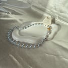 Blue Pearl Necklace