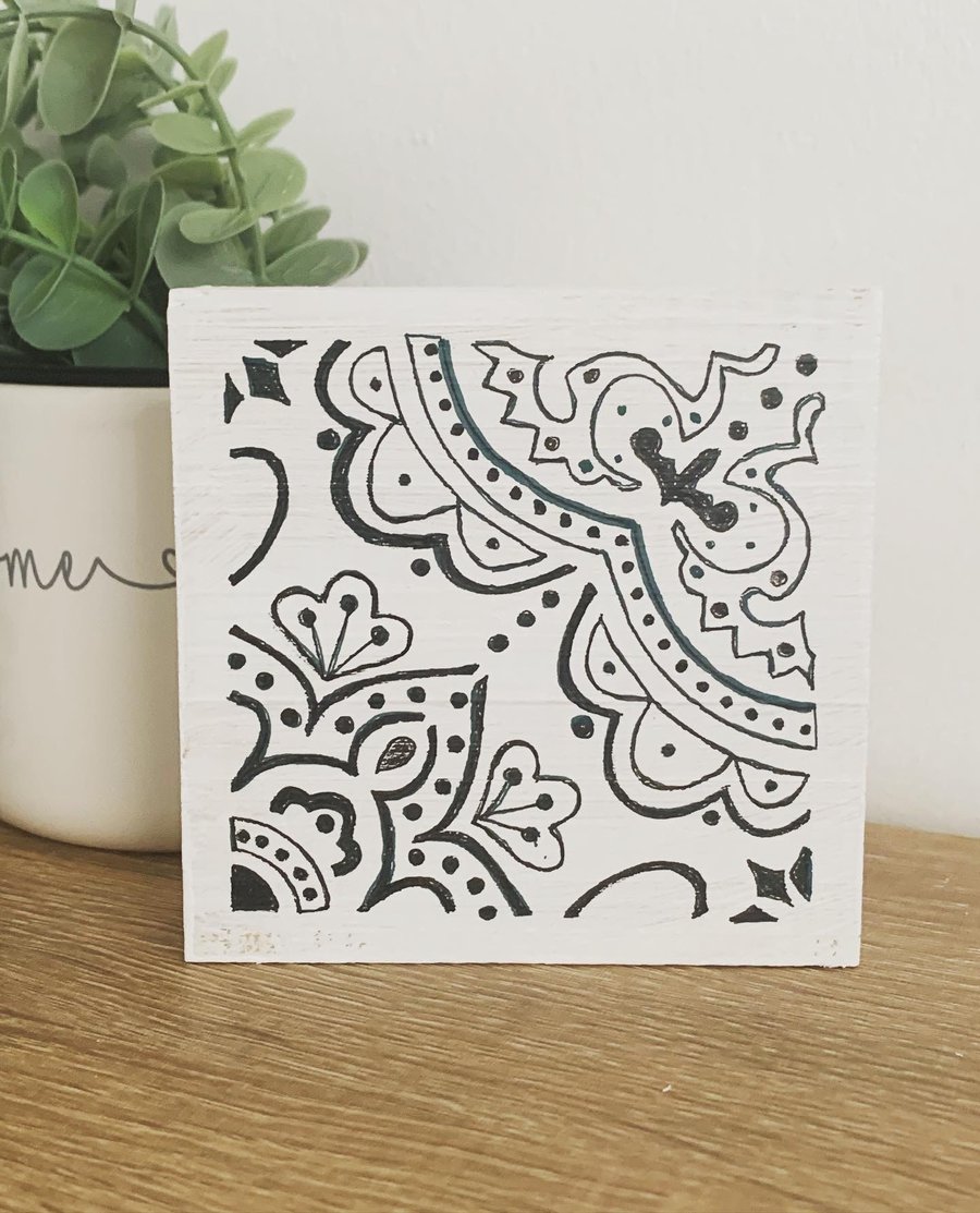 Decorative Wood Block