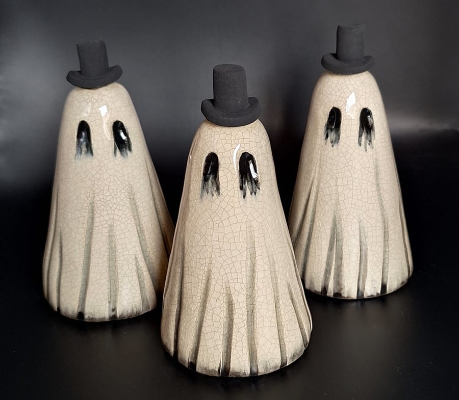 Victorian Gentleman Ghost - ceramic figurine