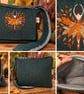 Harris Tweed Crossbody Bag with ballerina 