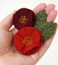 Red Rose Brooch - Image 4