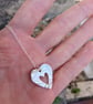 Silver heart pendant - Image 4