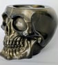 Resin Skull Bowl - Metalic Gold - Image 4