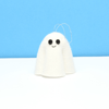 Mini ghost hanging ornament