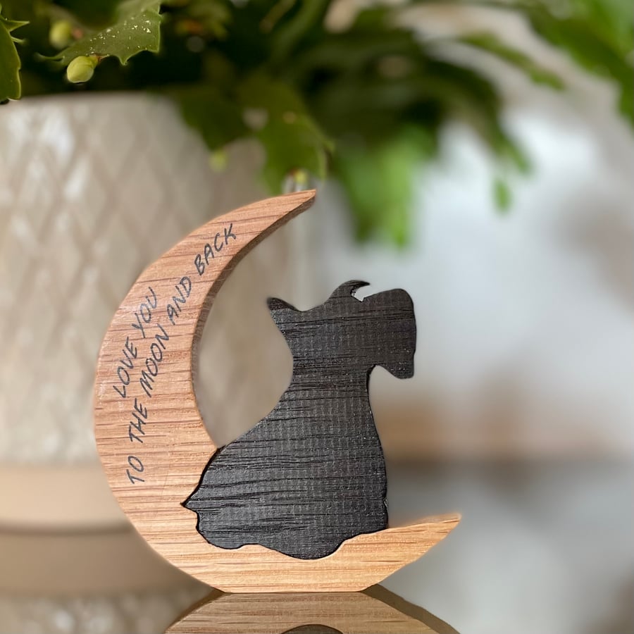 Love tribute to a Scottie dog