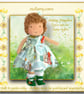 Doll - Maisy Maydew - a handcrafted Mulberry Green doll