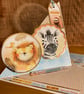 Wild Animal Adventure Twisted Easel Card – Handmade 3D Birthday for Kids - Image 1