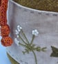 Hand Embroidered Project Bag  - Image 7