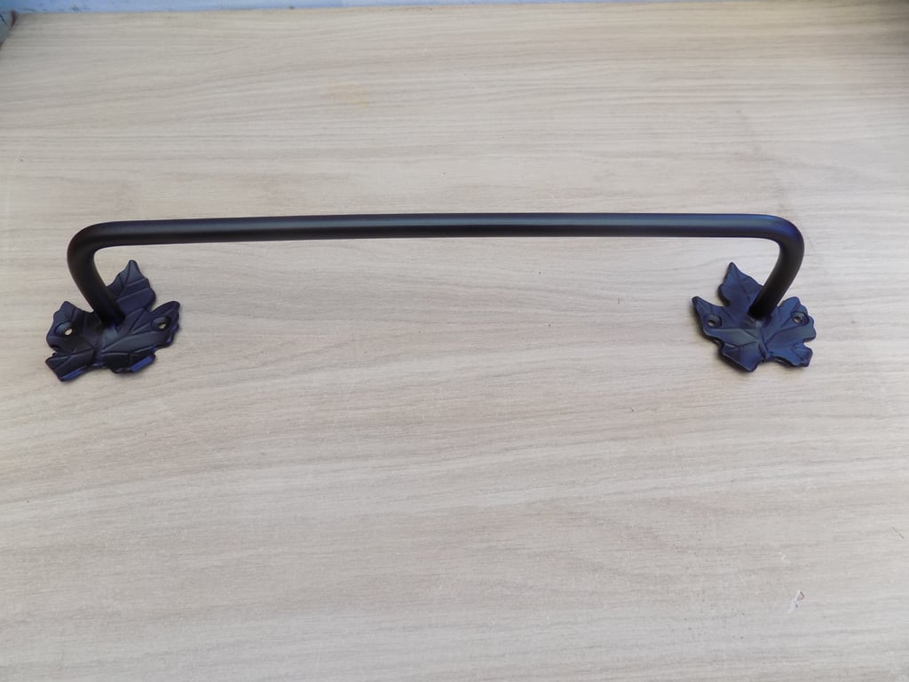 Leaf Towel Rail...................................Wrought Iron (Forged Steel) 