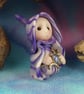 Tiny Magical Gnome 'Calista' with jewelled belt OOAK by Ann Galvin - Image 2